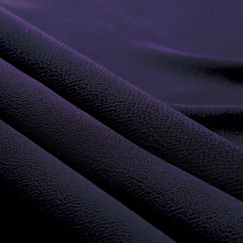 45 Silk Chirimen No.5 (Light weight) | Purple