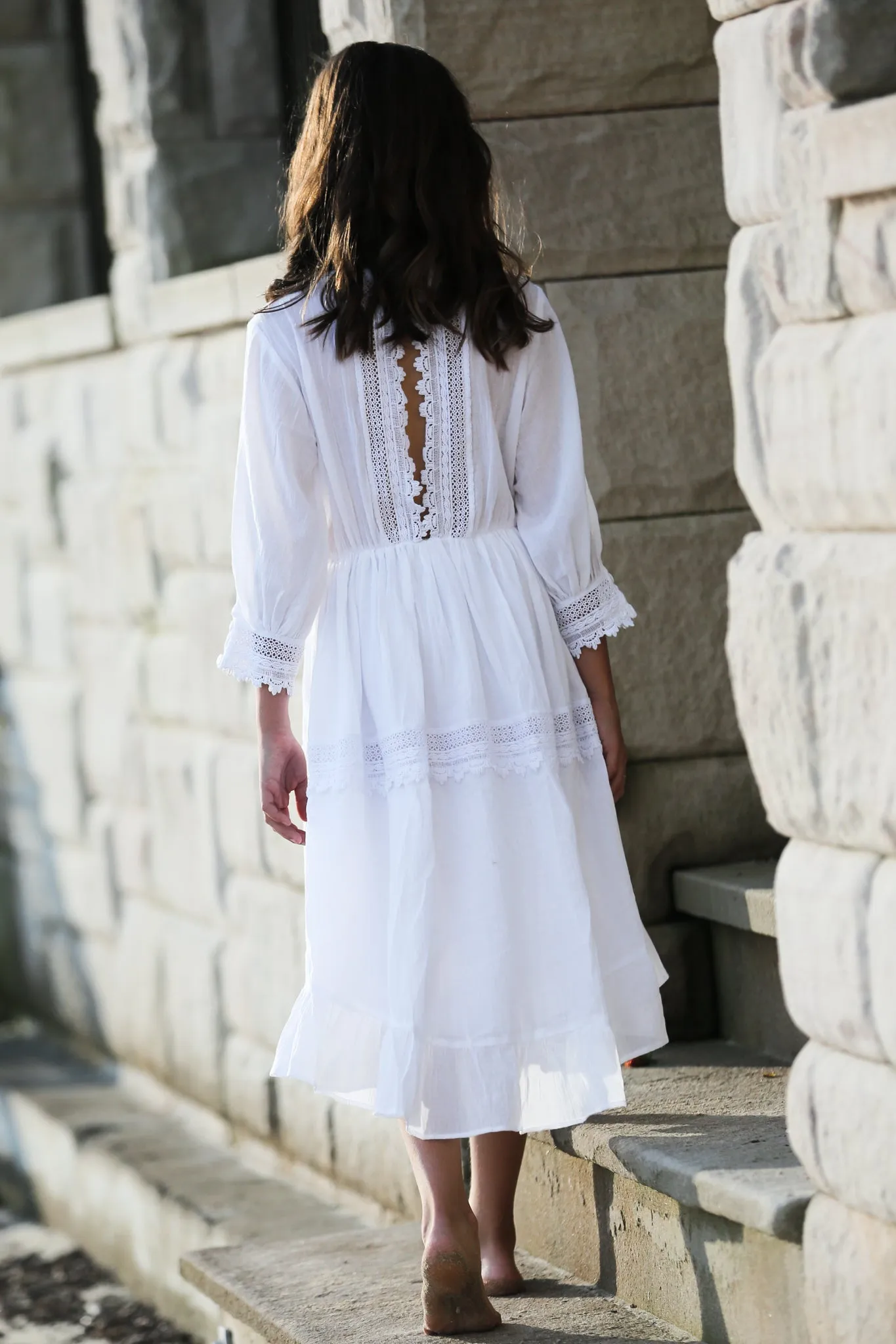 Alea Dress White