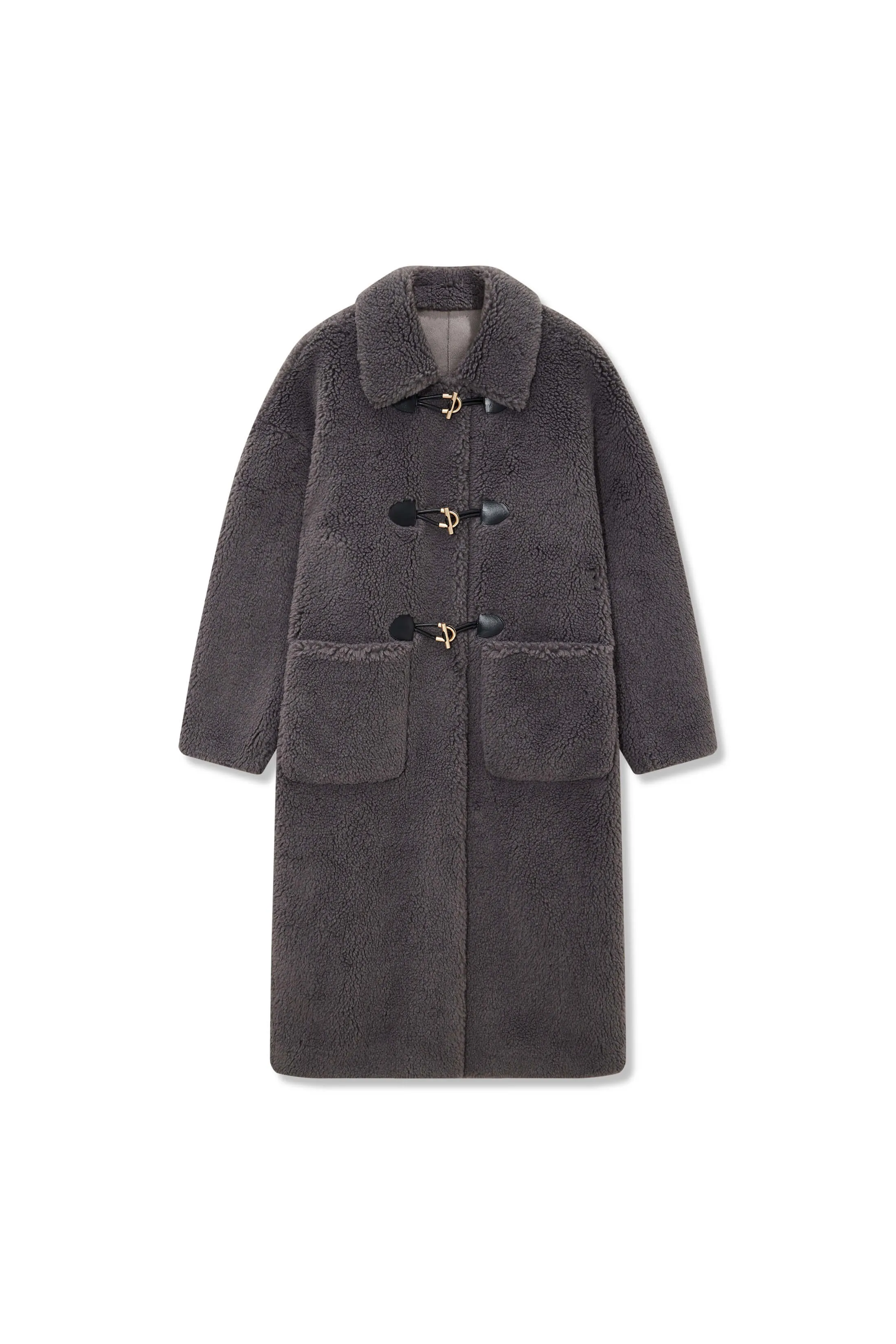 All-wool British Style Soft and Plush Overcoat