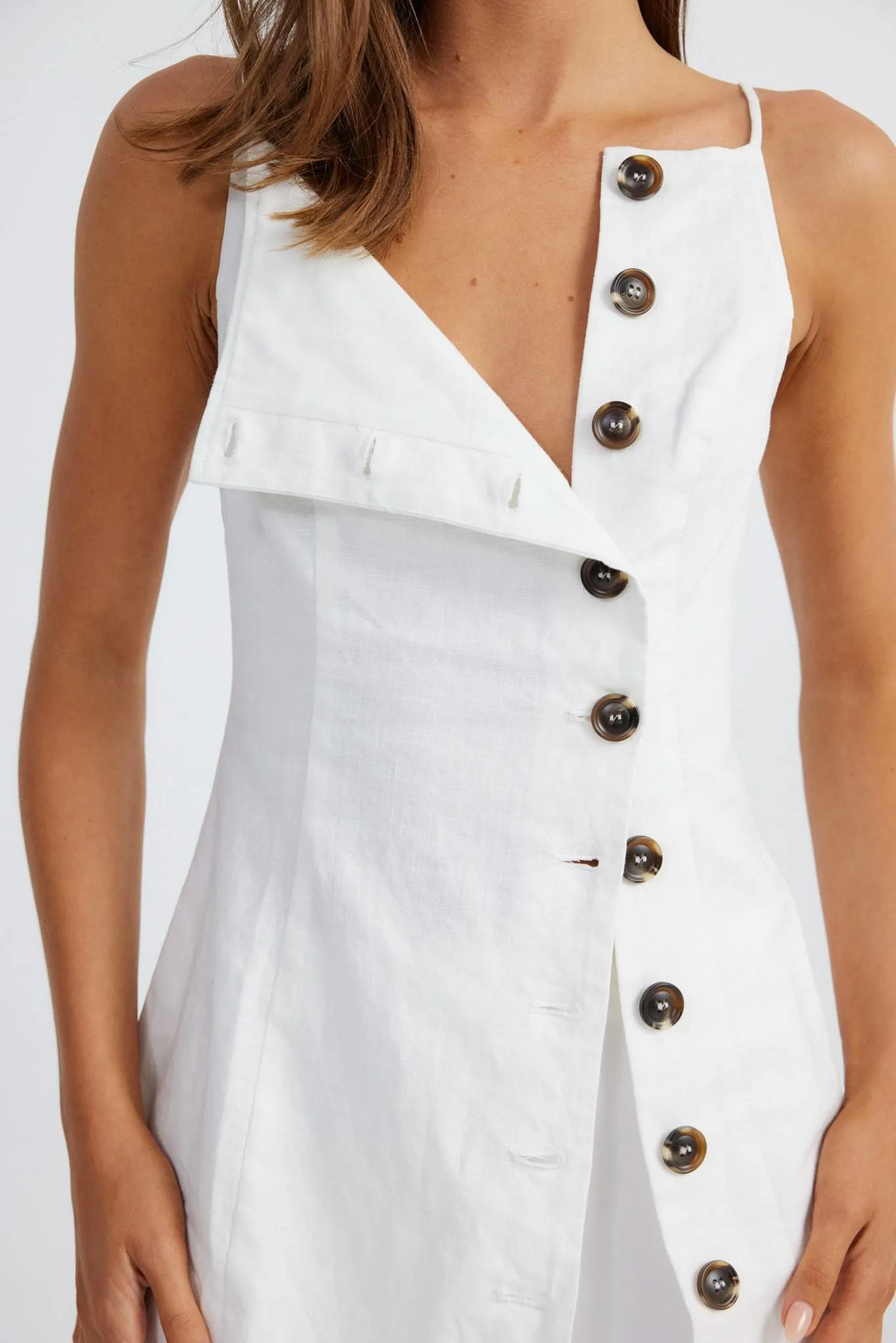 ALLEGRA LINEN MINI DRESS