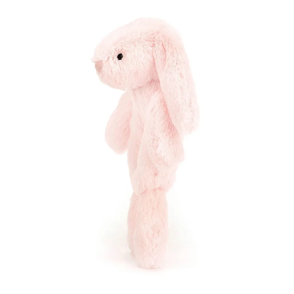 BRR4BP Bashful Pink Bunny Ring Rattle
