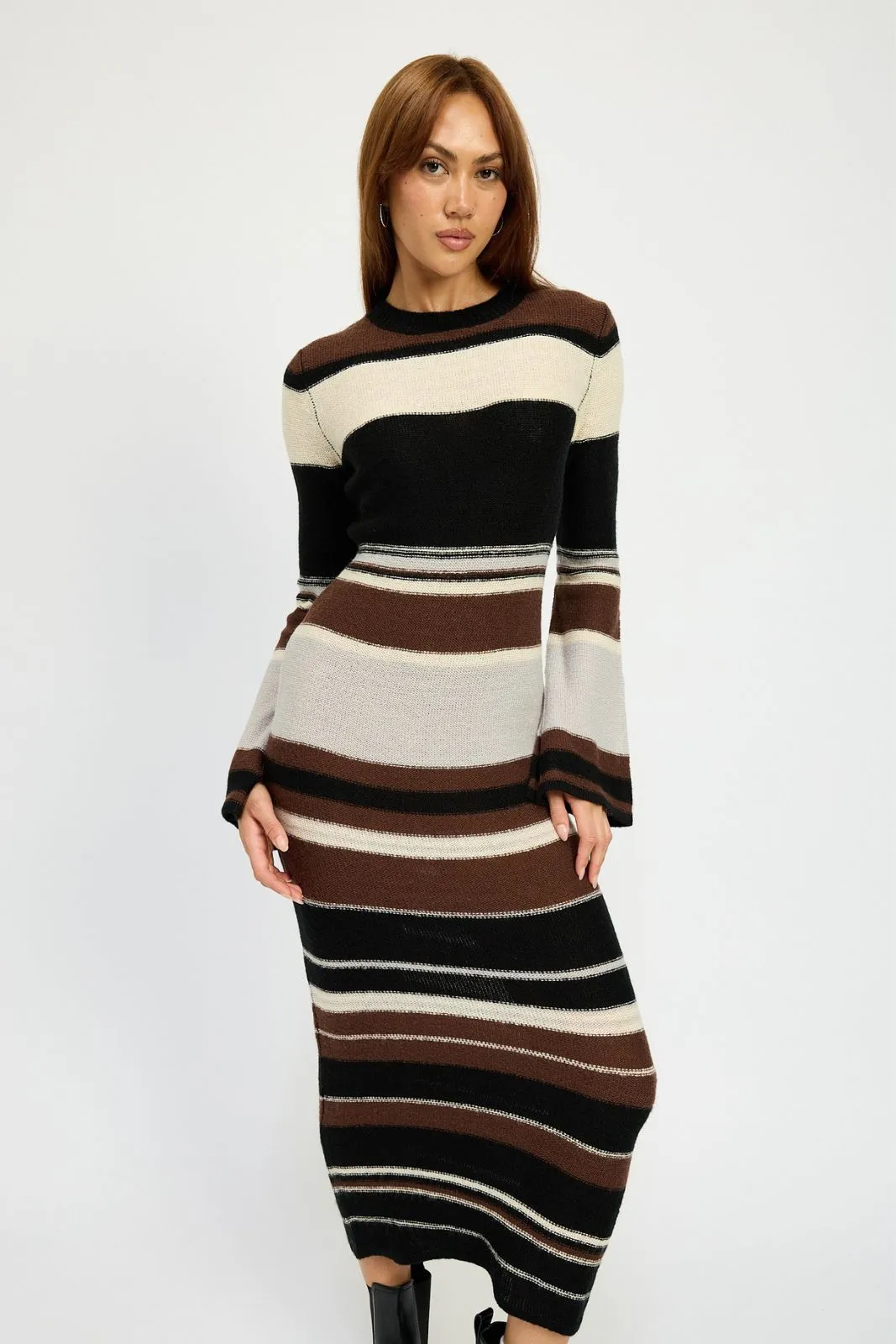 Cecily Stripe Maxi Dress