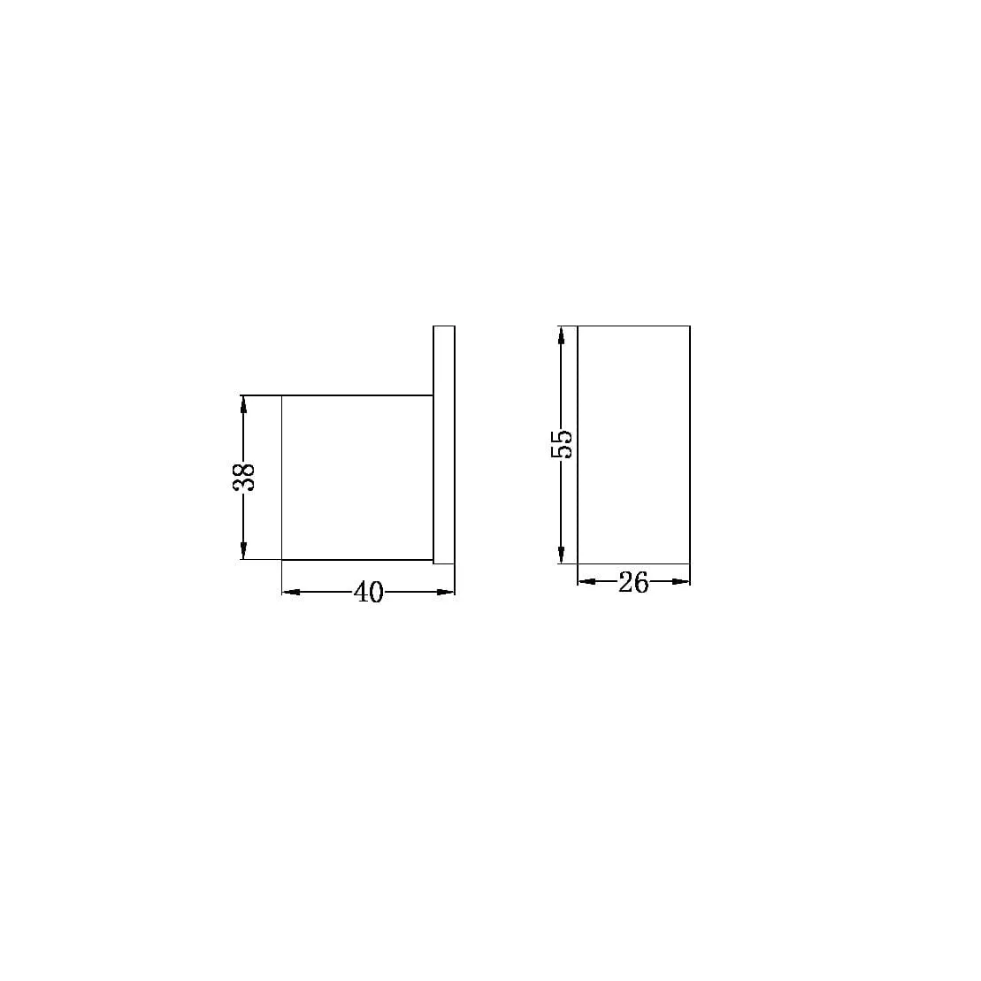Celia Robe Hook Brushed Nickel NR4682BN