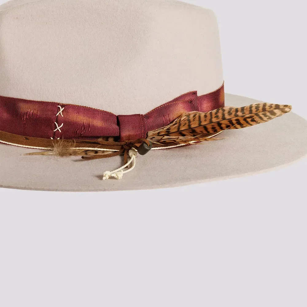 Delilah | Womens Wool Felt Pinch Front Feodra Hat