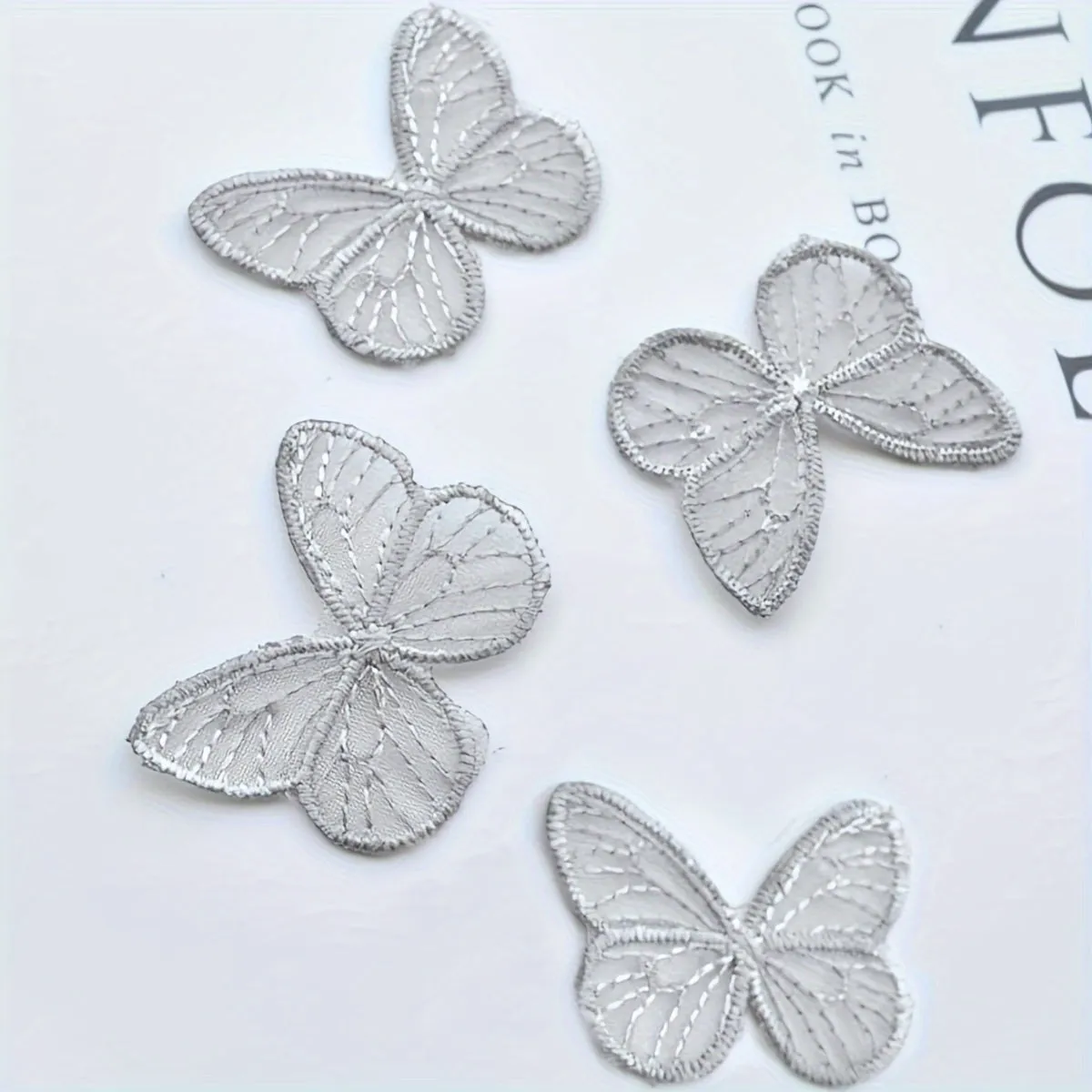 DIY Butterfly Gauze Fabric Paste for Handwork and Decorations
