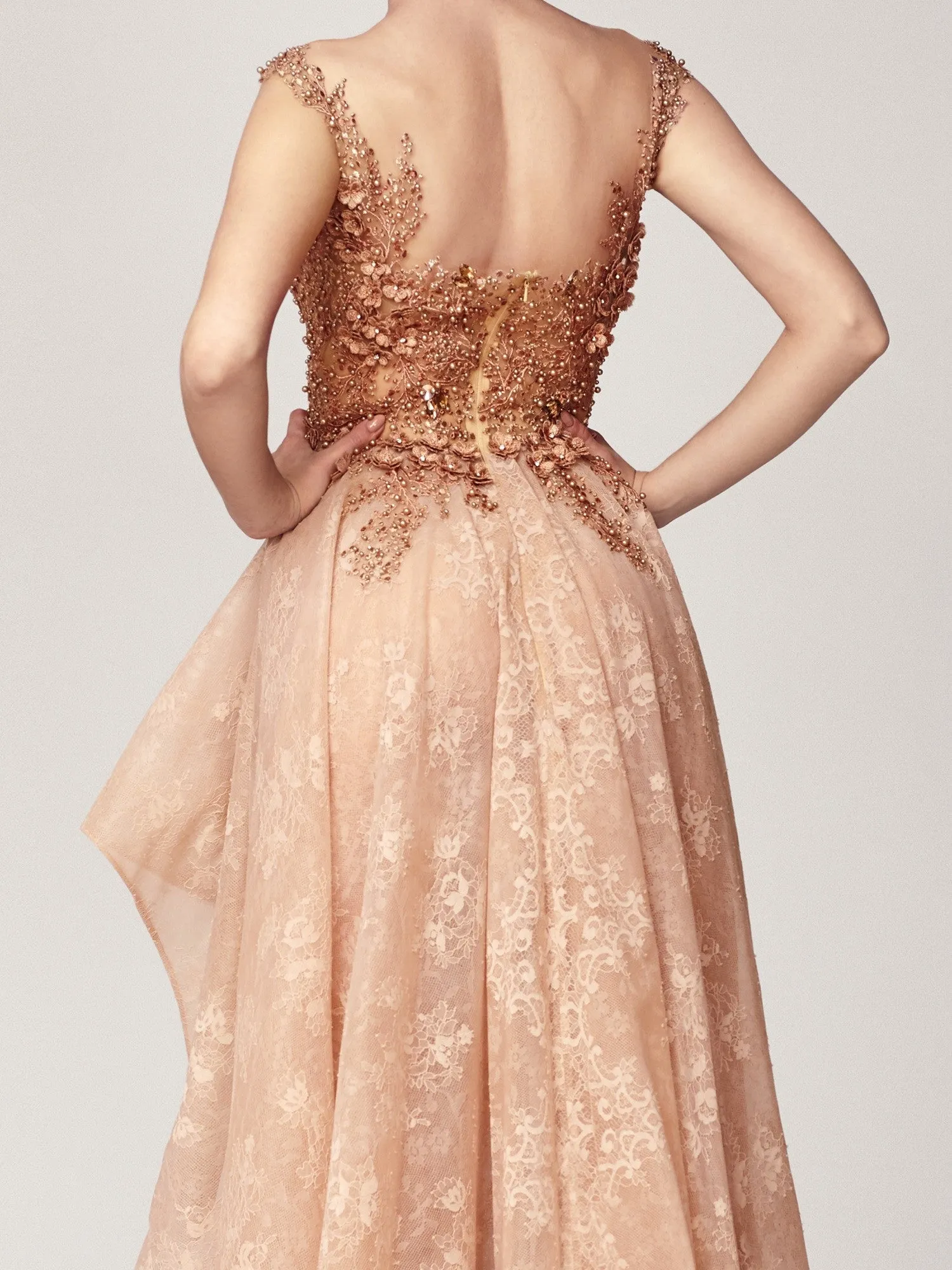 Embroidered Lace Dress