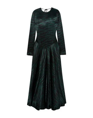 Ganni Women Long dress Black 12 UK