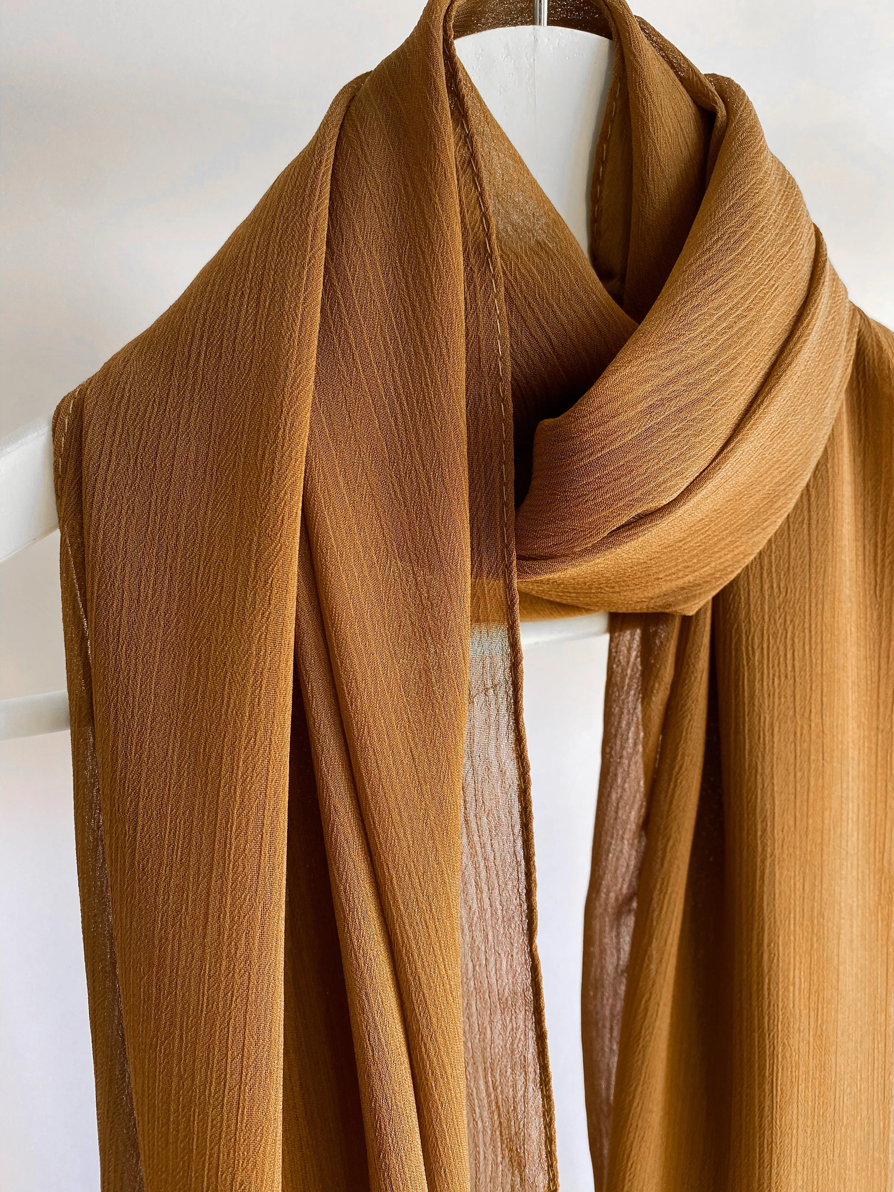 Gold brown Chiffon Dubeta