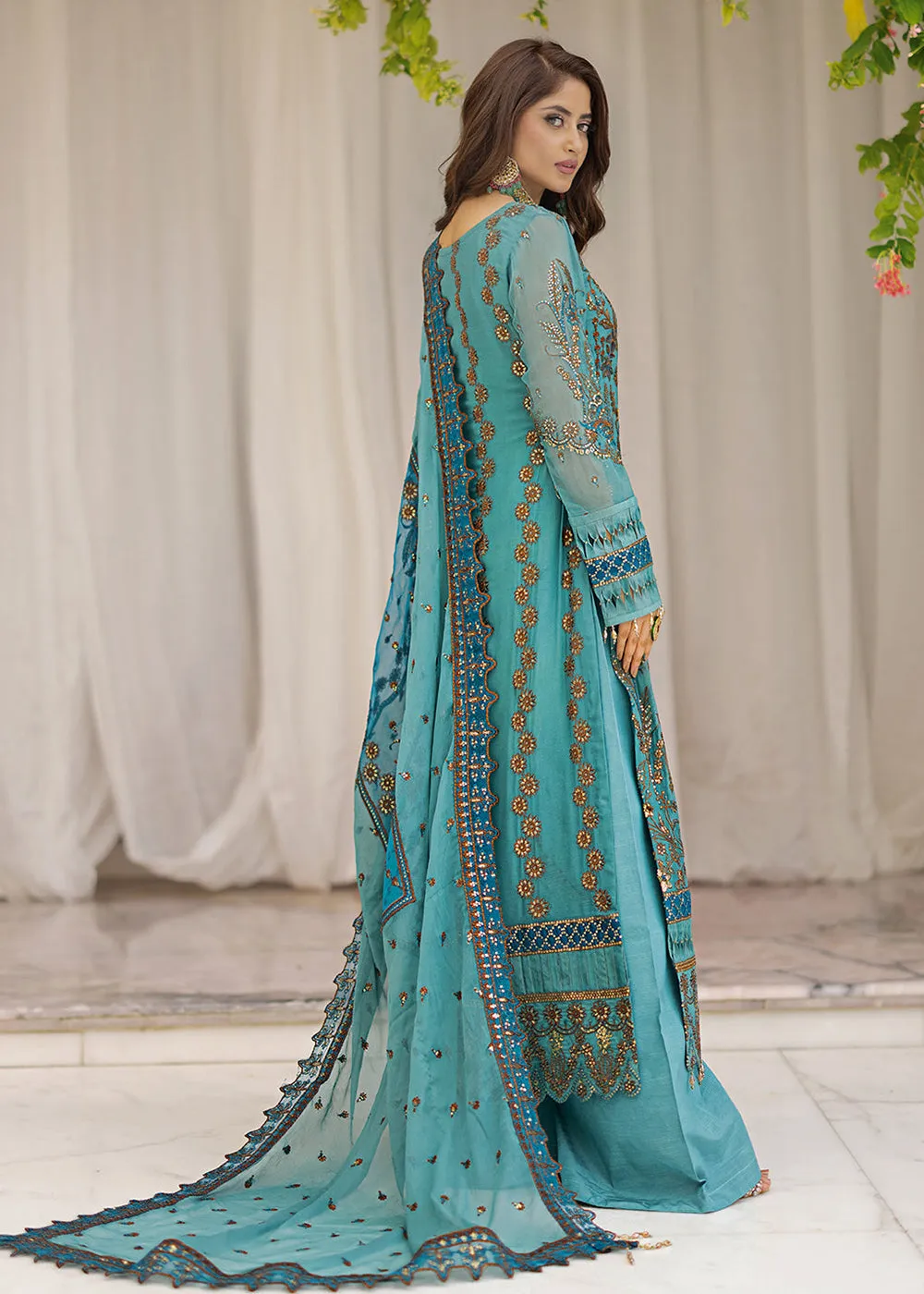 Ishq Aatish Luxury Chiffon '23 by Emaan Adeel | ANAYA