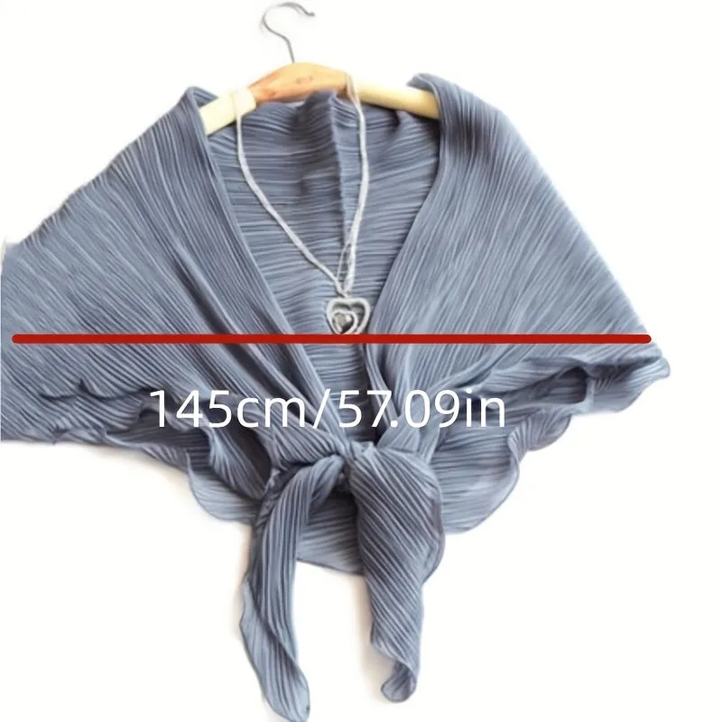 Lightweight Sunproof Chiffon Shawl for Women Perfect for Summer Days