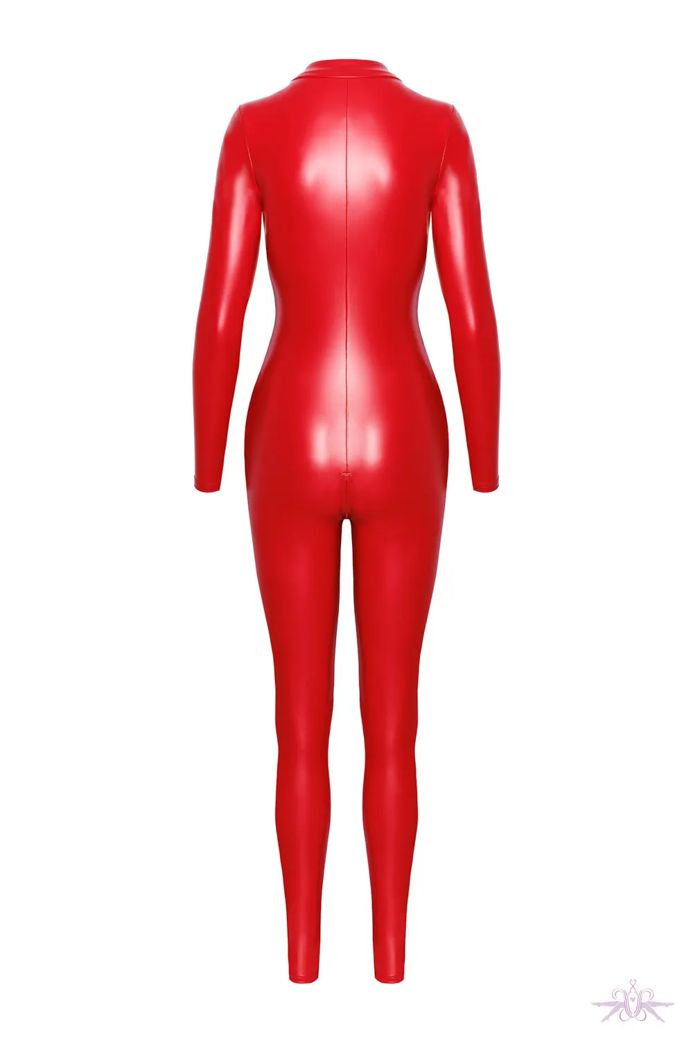 Handmade Noir Orgia Premium Leather Catsuit