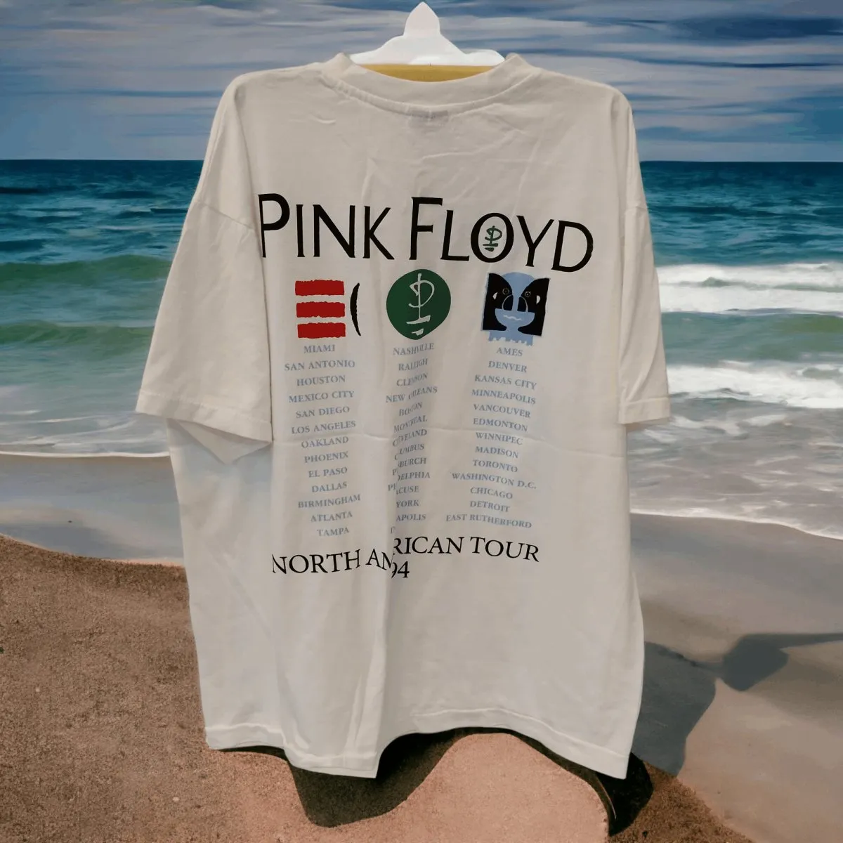 Pink Floyd North American Tour t shirt