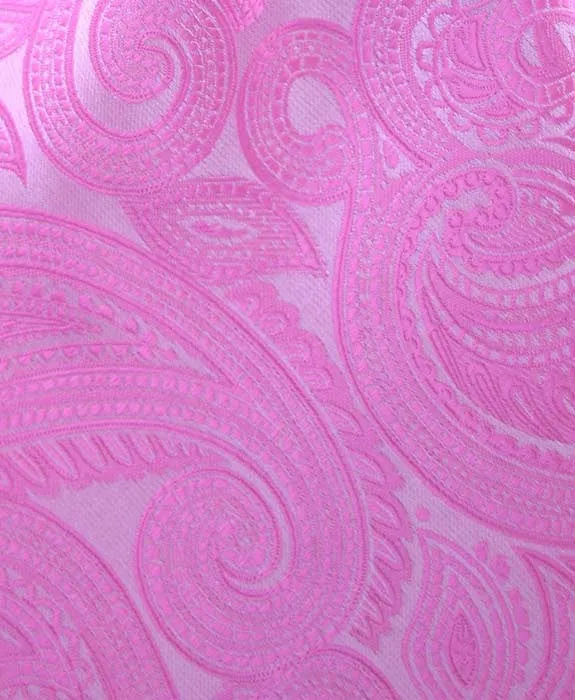 Pink Paisley Ties