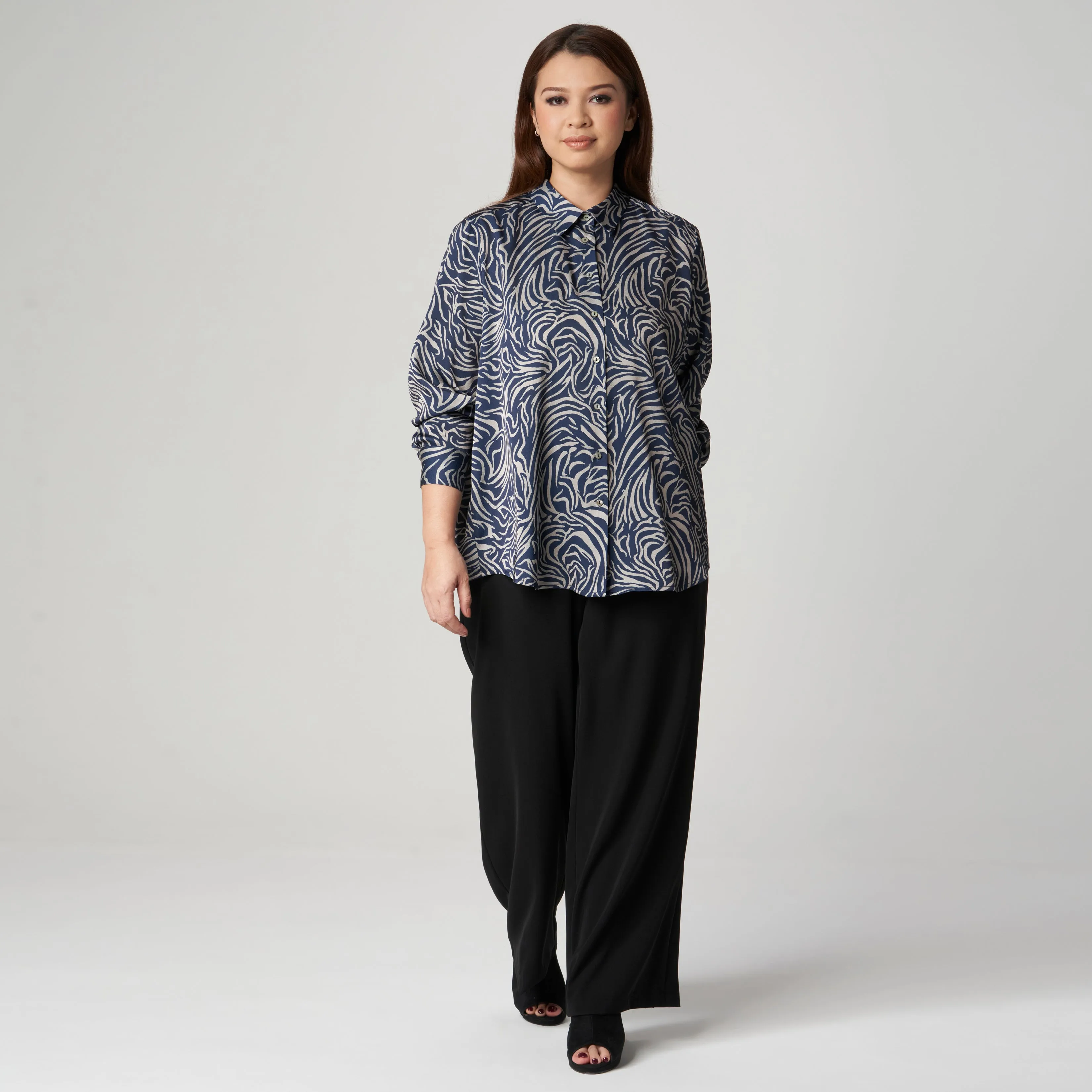 Printed Long Sleeve Shirt
