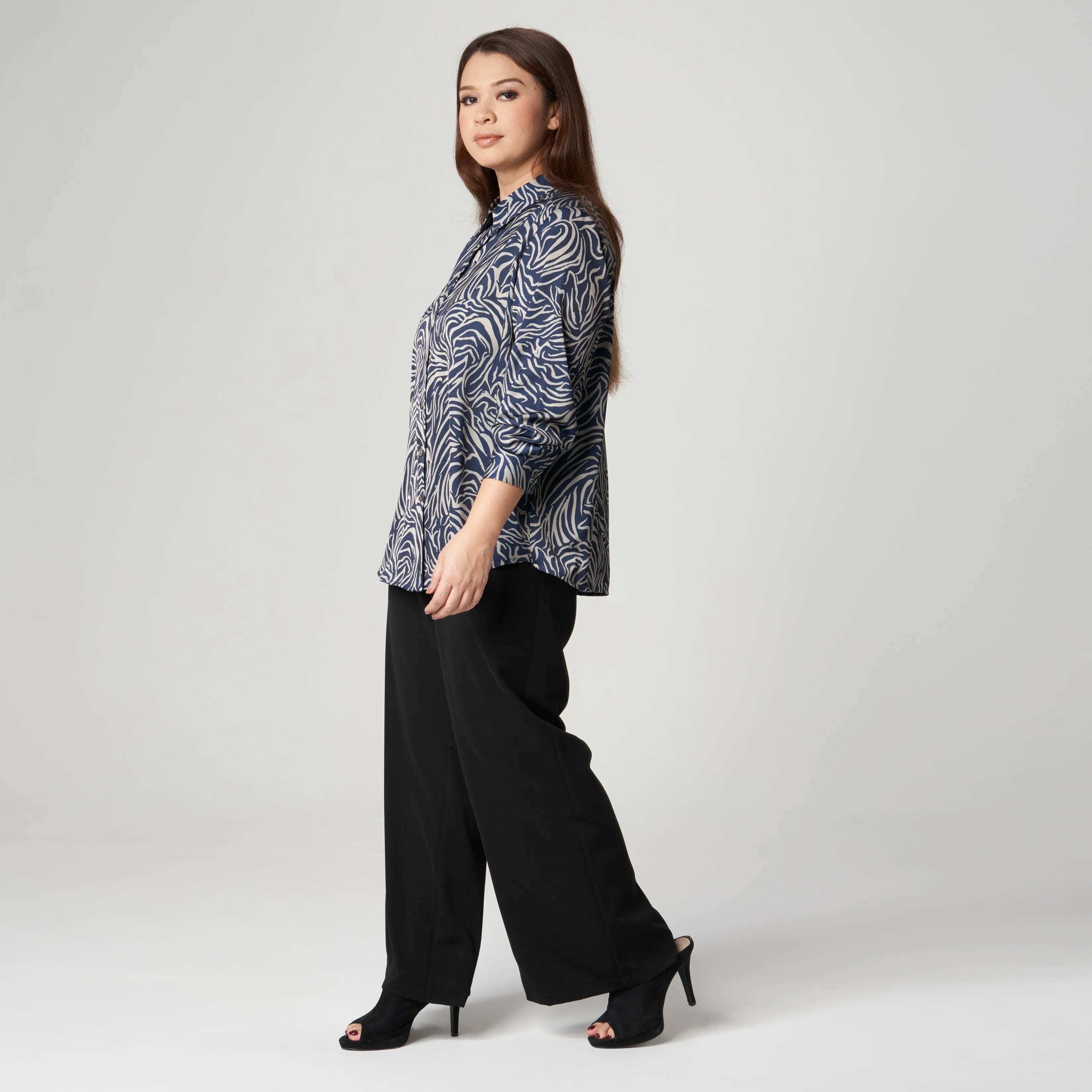 Printed Long Sleeve Shirt