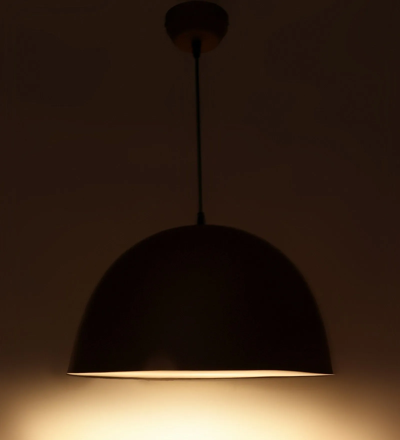 Red-White Metal Hanging Light -Ganja-12 Thapai