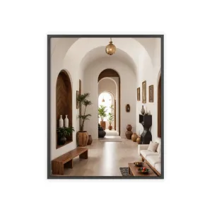 Saahir | Matte or Satin Posters with Wooden Frame