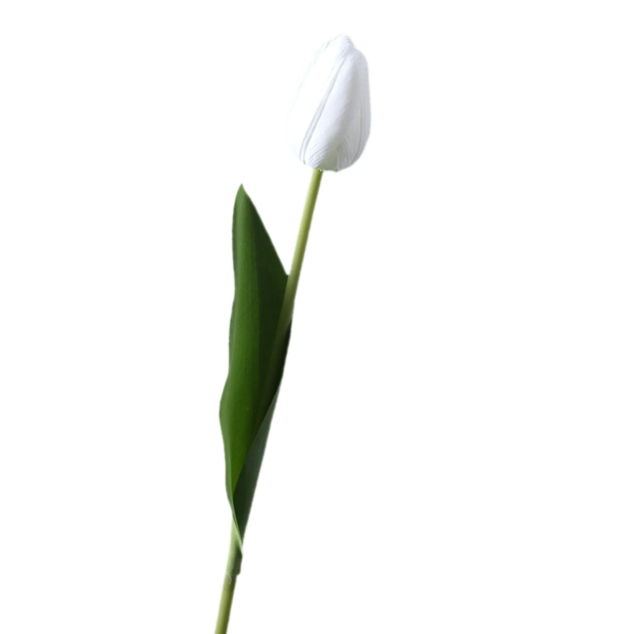 Silk Individual Tulips Quality Fake Flowers 18.5"