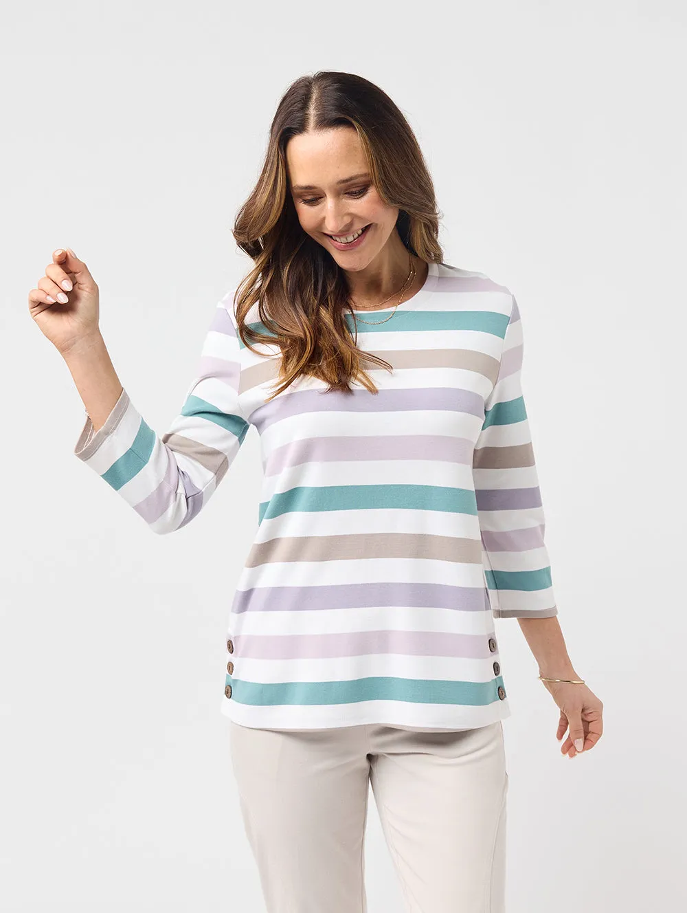 Taylen 3/4 Sleeve Top