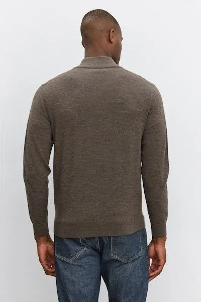 Velvet by Graham & Spencer Men's Fletcher Quarter-Zip | Acorn
