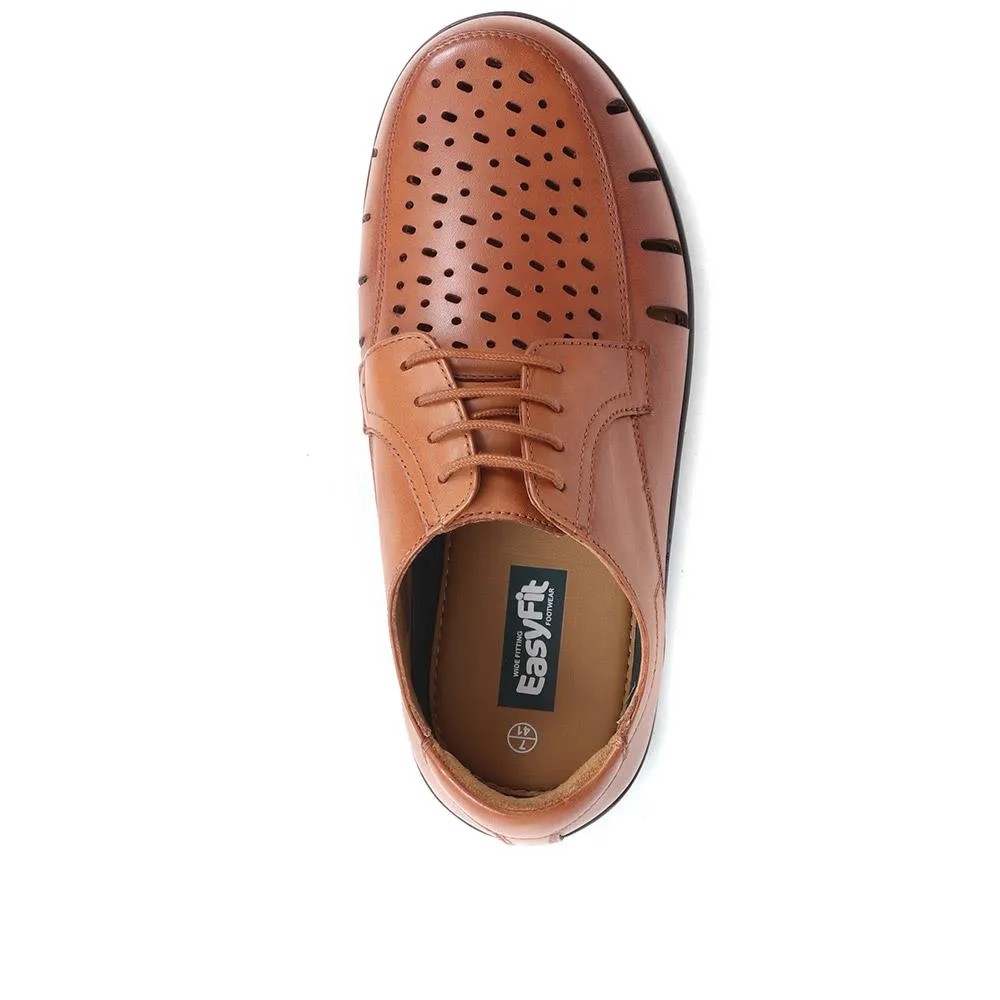Wide Fit Leather Shoes - CRISTIANO / 323 745